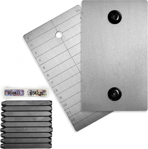 ColdTi® Double Plate with Numerical Punches